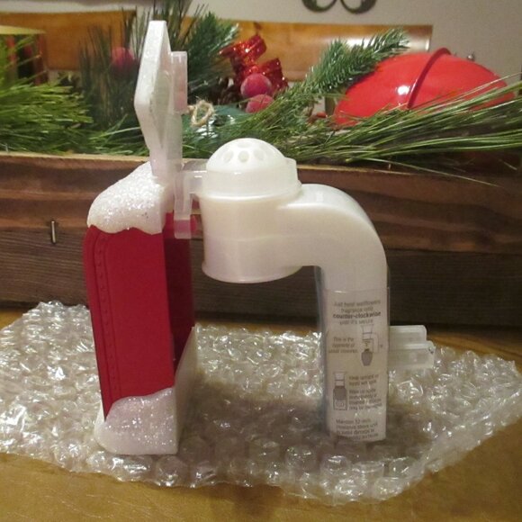 Bath & Body Works Red Santa Mail Box Wallflowers Home Fragrance Plug In Light Up - Picture 3 of 4